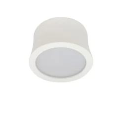 Faretti Da Soffitto-Selezionato da Mazzolaluce Faretto bianco led 7w 4000k da soffitto rotondo moderno