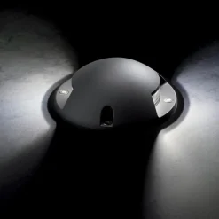 Faretti Da Esterno-Selezionato da Mazzolaluce Faretto calpestabile da esterno anti corrosione led 4w 4000k rotondo grigio