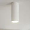 Faretti Da Soffitto-Selezionato da Mazzolaluce Faretto cilindrico bianco da soffitto