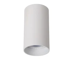 Faretti Da Soffitto-Selezionato da Mazzolaluce Faretto cilindro bianco 5w 3000k dimmerabile da soffitto
