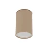 Faretti Da Soffitto-Selezionato da Mazzolaluce Faretto cilindro da soffitto colore sabbia