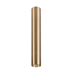 Faretti Da Soffitto-Selezionato da Mazzolaluce Faretto cilindro da soffitto oro ottone