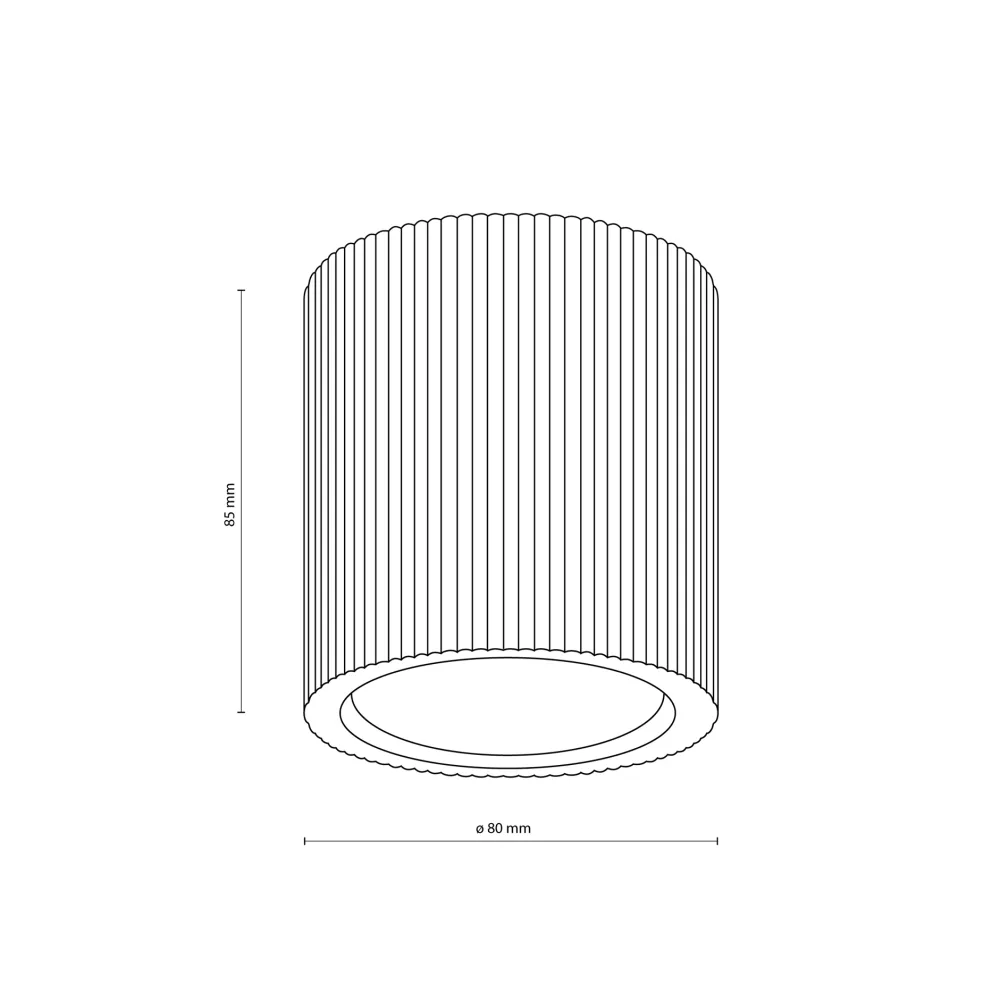 Faretti Da Soffitto-Selezionato da Mazzolaluce Faretto cilindro da soffitto scandinavo in legno