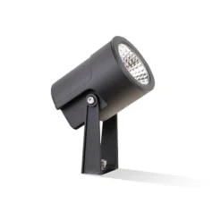 Faretti Da Esterno-Selezionato da Mazzolaluce Faretto con picchetto nero da esterno led 12w 4000k