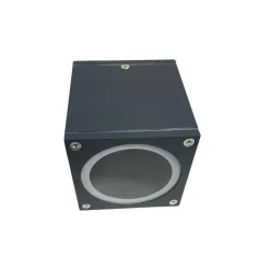 Faretti Da Esterno-Selezionato da Mazzolaluce Faretto cubo da soffitto per esterno antracite