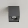 Faretti Da Soffitto-Selezionato da Mazzolaluce Faretto cubo da soffitto 4.5w 3000k dimmerabile grafite