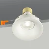 Faretti Da Incasso-IsyLuce Faretto da controsoffitto a incasso bianco rotondo