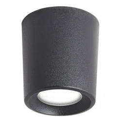 Faretti Da Esterno-Top Light Faretto da esterno a soffitto nero pisa