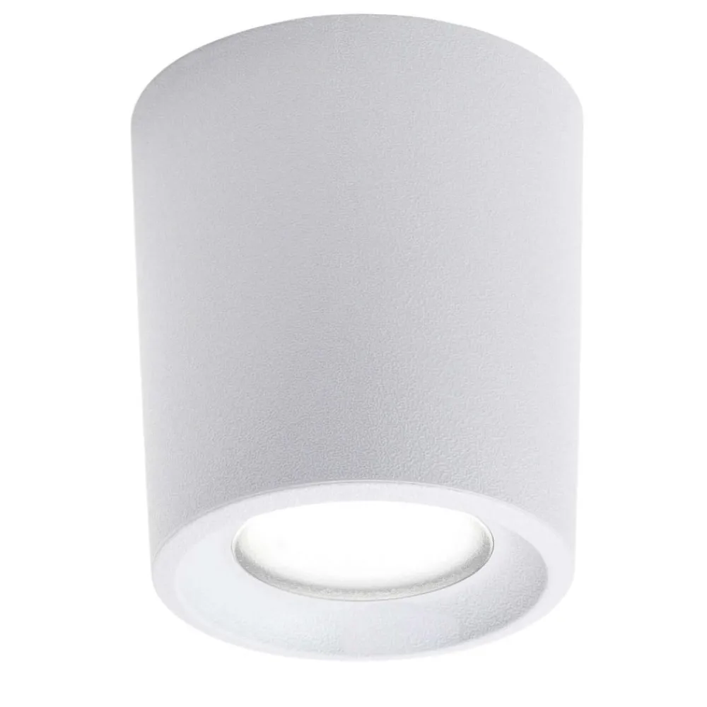 Faretti Da Esterno-Top Light Faretto da esterno bianco anti corrosione pisa ip55