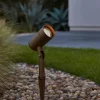 Faretti Da Esterno-Selezionato da Mazzolaluce Faretto da esterno con picchetto corten luce orientabile gu10