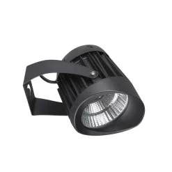 Faretti Da Esterno-Selezionato da Mazzolaluce Faretto da esterno led nero orientabile 20w 3000k