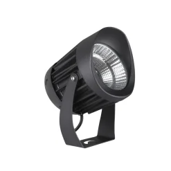 Faretti Da Esterno-Selezionato da Mazzolaluce Faretto da esterno led nero orientabile 20w 3000k