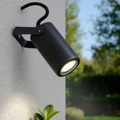 Faretti Da Esterno-IsyLuce Faretto da esterno orientabile antracite