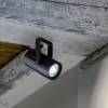 Faretti Da Esterno-Selezionato da Mazzolaluce Faretto da esterno orientabile nero led 12w 3000k ip65