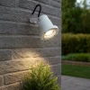 Faretti Da Esterno-IsyLuce Faretto da esterno orientabile bianco e-sea anti corrosione
