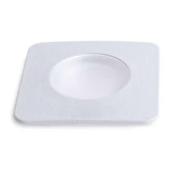 Faretti Da Esterno-Top Light Faretto da esterno quadrato per incasso pavimento calpestabile grigio