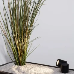 Faretti Da Esterno-Selezionato da Mazzolaluce Faretto da giardino con picchetto ip54 orientabile nero per esterno