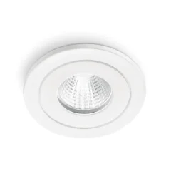 Faretti Da Incasso-Gea Luce Faretto da incasso a led 5w 3000k rotondo bianco alya