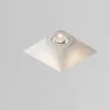 Faretti Da Incasso-Selezionato da Mazzolaluce Faretto da incasso a soffitto quadrato di gesso a scomparsa