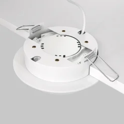 Faretti Da Incasso-Maytoni Faretto da incasso a soffitto hoop bianco rotondo gx53