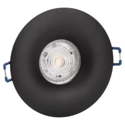 Faretti Da Incasso-Selezionato da Mazzolaluce Faretto da incasso a soffitto rotondo nero