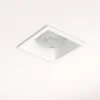 Faretti Da Incasso-Selezionato da Mazzolaluce Faretto da incasso a soffitto in metallo quadrato fp
