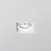 Faretti Da Incasso-Selezionato da Mazzolaluce Faretto da incasso a soffitto quadrato di gesso gu10 220v