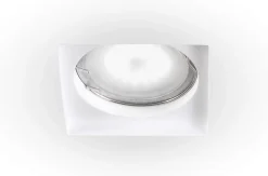 Faretti Da Incasso-Selezionato da Mazzolaluce Faretto da incasso a soffitto quadrato di gesso gu10 220v
