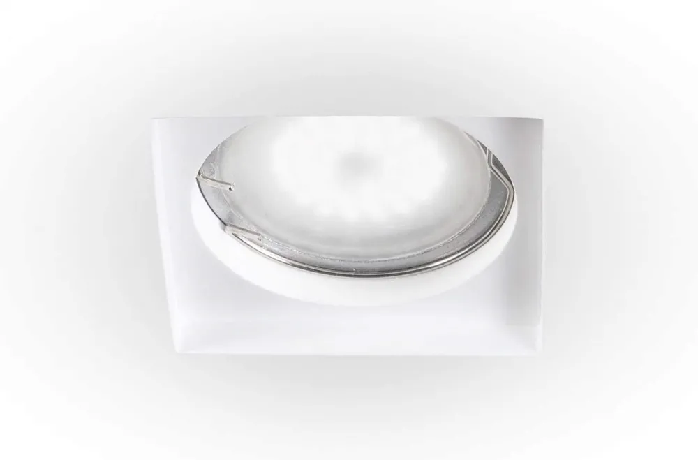 Faretti Da Incasso-Selezionato da Mazzolaluce Faretto da incasso a soffitto quadrato di gesso gu10 220v