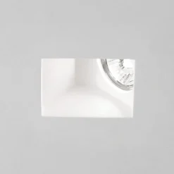 Faretti Da Incasso-Selezionato da Mazzolaluce Faretto da incasso a soffitto gesso a scomparsa laterale gu10