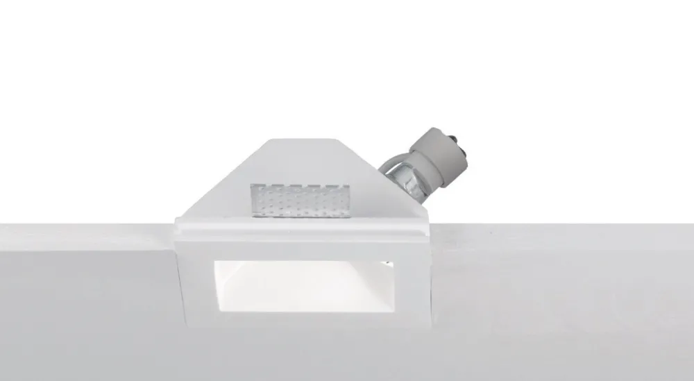 Faretti Da Incasso-Selezionato da Mazzolaluce Faretto da incasso a soffitto gesso a scomparsa laterale gu10