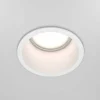 Faretti Da Incasso-Maytoni Faretto da incasso a soffitto metallo bianco tondo reif