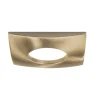 Faretti Da Incasso-Gea Luce Faretto da incasso a soffitto quadrato brunito da bagno