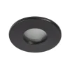 Faretti Da Incasso-Selezionato da Mazzolaluce Faretto da incasso a soffitto rotondo nero per doccia bagno fp