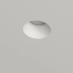 Faretti Da Incasso-Selezionato da Mazzolaluce Faretto da incasso a soffitto tondo di gesso