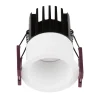 Faretti Da Incasso-Selezionato da Mazzolaluce Faretto da incasso bianco led tondo 7w 3000k per cartongesso