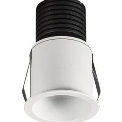 Faretti Da Incasso-Selezionato da Mazzolaluce Faretto da incasso bianco per bagno led 5w 410lm 3000k ip54
