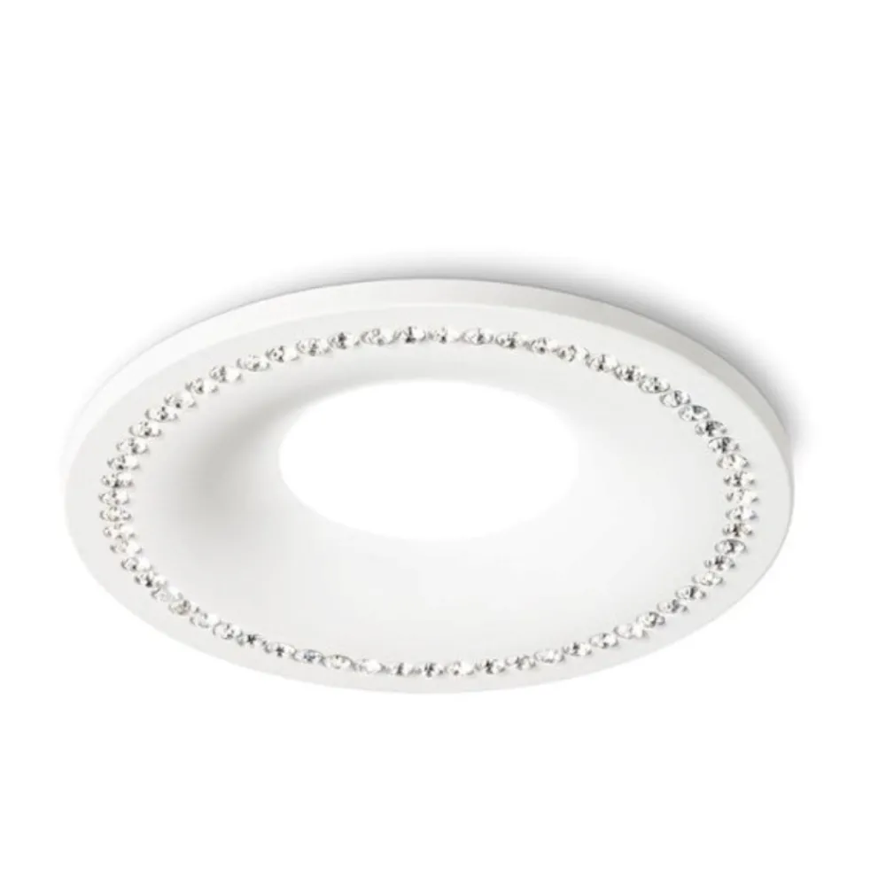 Faretti Da Incasso-Gea Luce Faretto da incasso controsoffitto cristalli strass coralie