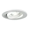 Faretti Da Incasso-Selezionato da Mazzolaluce Faretto da incasso led rotondo orientabile bianco 9w 3000k dimmerabile