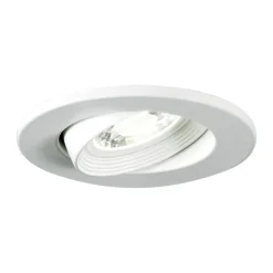 Faretti Da Incasso-Selezionato da Mazzolaluce Faretto da incasso led rotondo orientabile bianco 9w 3000k dimmerabile
