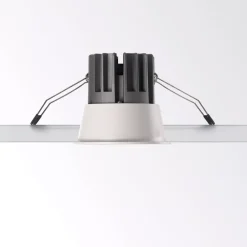 Faretti Da Incasso-Ideal Lux Faretto da incasso led 11w 3000k oro nero game trim round
