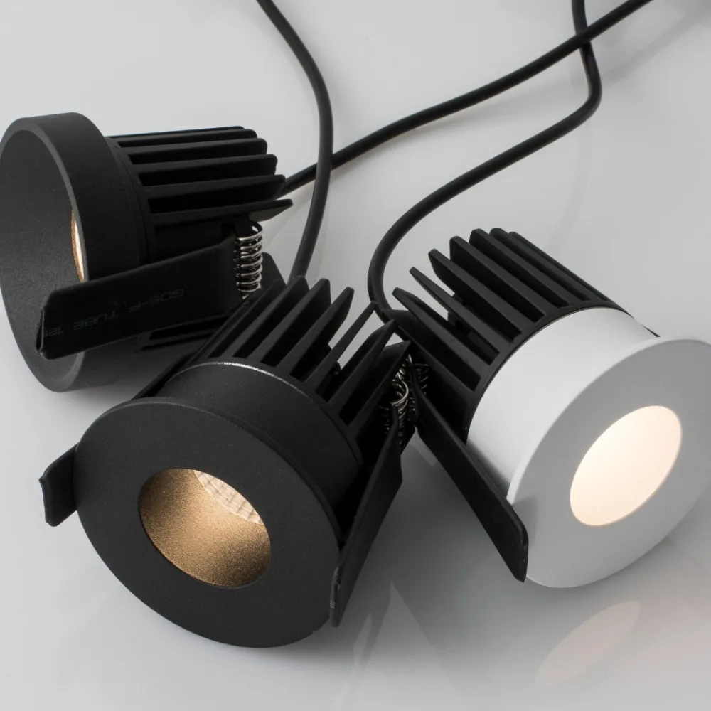 Faretti Da Incasso-Selezionato da Mazzolaluce Faretto da incasso led 9w 3000k per cartongesso