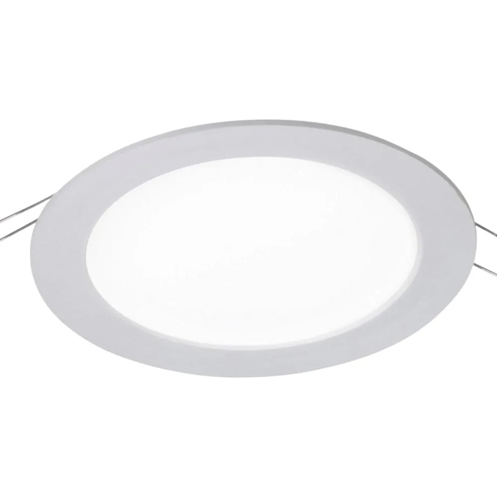 Faretti Da Incasso-Selezionato da Mazzolaluce Faretto da incasso led 6w 3000k rotondo bianco 220-240v