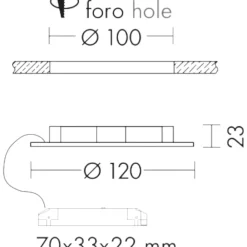 Faretti Da Incasso-Selezionato da Mazzolaluce Faretto da incasso led 6w 3000k rotondo bianco 220-240v