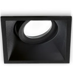 Faretti Da Incasso-Gea Luce Faretto da incasso nero helios orientabile