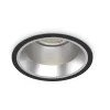 Faretti Da Incasso-Ideal Lux Faretto da incasso off fi 28w 4000k nero rotondo moderno