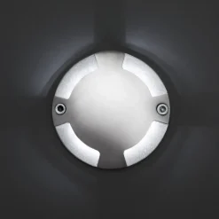 Faretti Da Esterno-Selezionato da Mazzolaluce Faretto da incasso pavimento calpestabile 1w 6500k ip67 tondo 12v