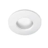 Faretti Da Incasso-Gea Luce Faretto da incasso per bagno doccia bianco rotondo