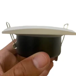 Faretti Da Incasso-Selezionato da Mazzolaluce Faretto da incasso per controsoffitto bagno doccia quadrato bianco