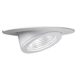 Faretti Da Incasso-Selezionato da Mazzolaluce Faretto da incasso per controsoffitto bianco orientabile 10w 4000k 220-240v